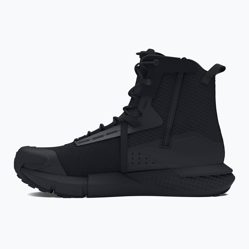 Férfi Under Armour Charged Valsetz Zip taktikai csizma fekete/fekete/jet szürke 9