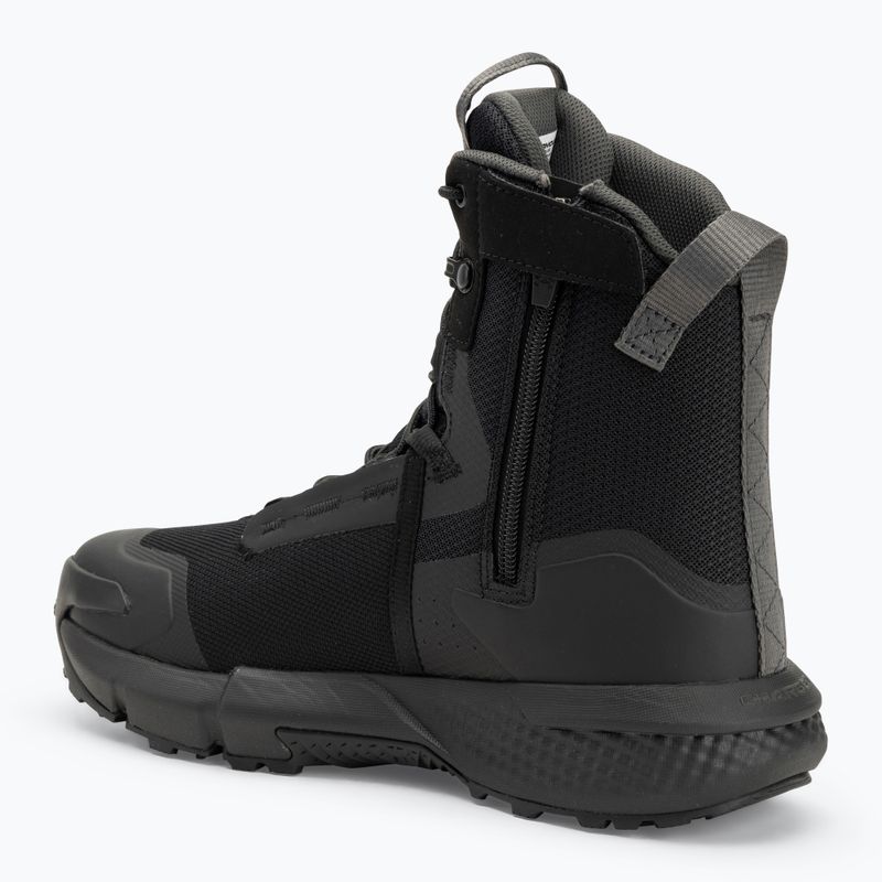 Férfi Under Armour Charged Valsetz Zip taktikai csizma fekete/fekete/jet szürke 3