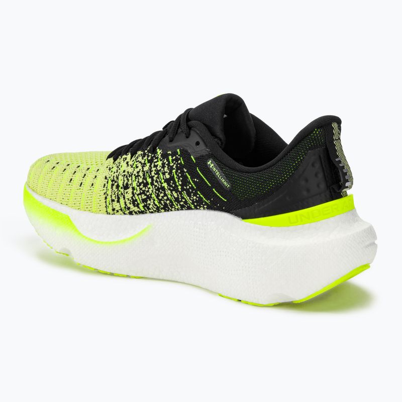 Férfi futócipő  Under Armour Infinite Elite black/sonic yellow/high vis yellow 3