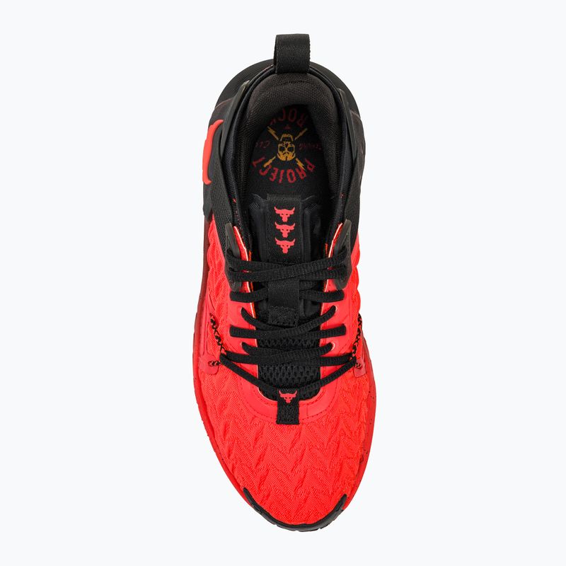 férfi edzőcipő Under Armour Project Rock 6 phoenix fire/black/phoenix fire 5