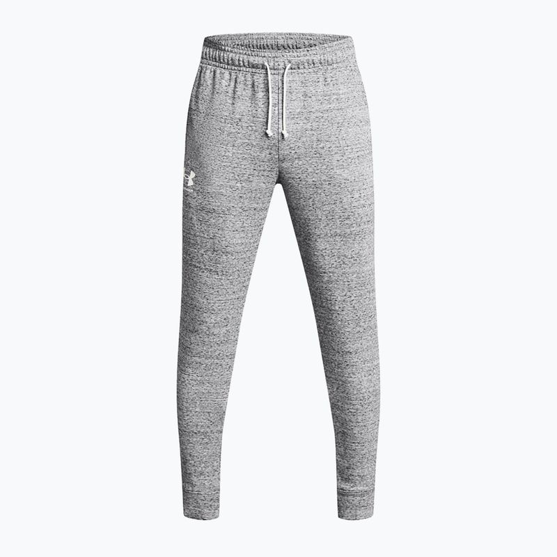 férfi nadrág Under Armour Rival Terry Jogger mod gray light heather/onyx white 5