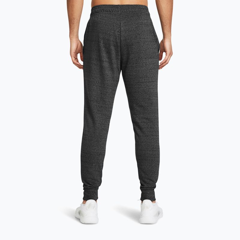 Férfi nadrág Under Armour Rival Terry Jogger castlerock light heather/onyx white 3