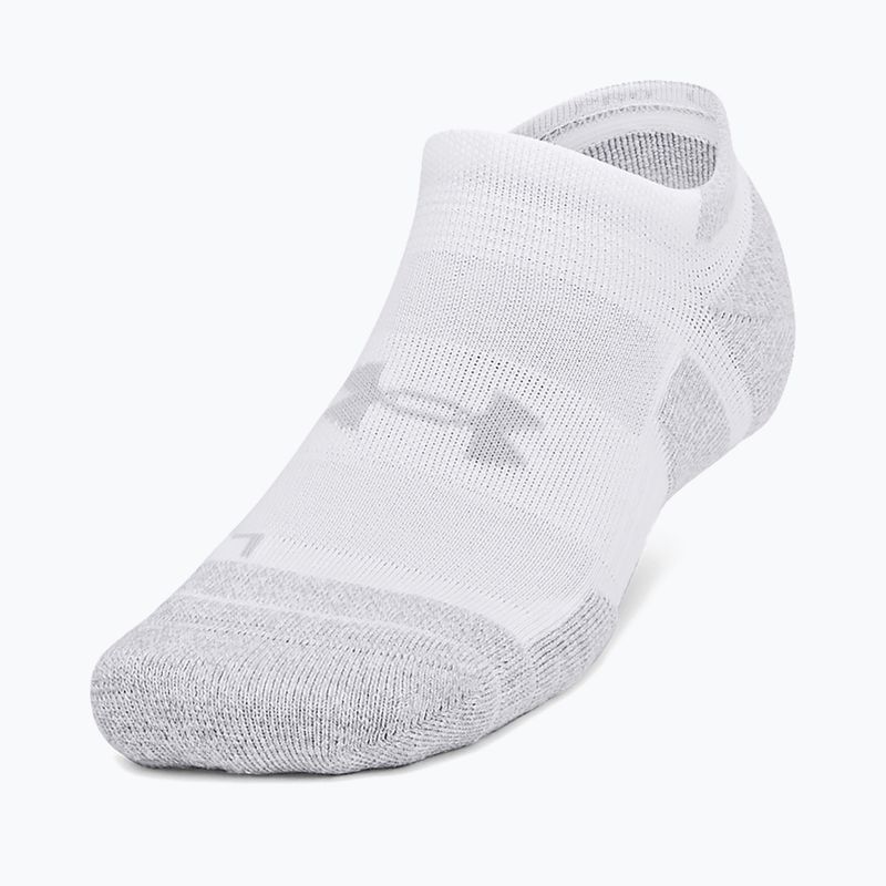 Zokni Under Armour Perf Tech Pro 3 Pack white/white/mod gray 2