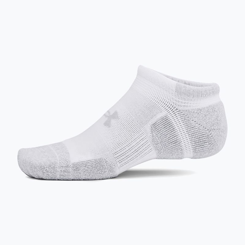 Zokni Under Armour Perf Tech Pro 3 Pack white/white/mod gray 4