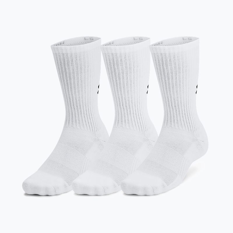Zoknik Under Armour Training Cotton Crew 3 pár white/white/black