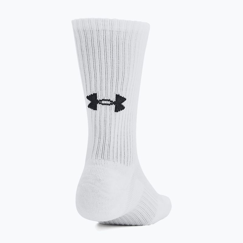 Zoknik Under Armour Training Cotton Crew 3 pár white/white/black 4