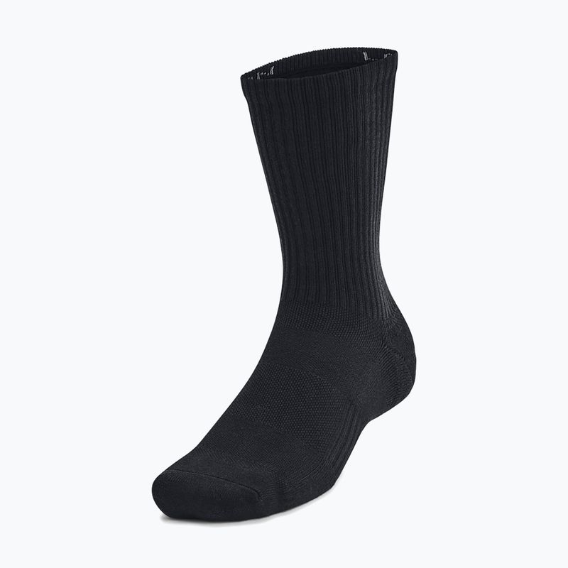 Zoknik Under Armour Training Cotton Crew 3 pár black/black/white 2