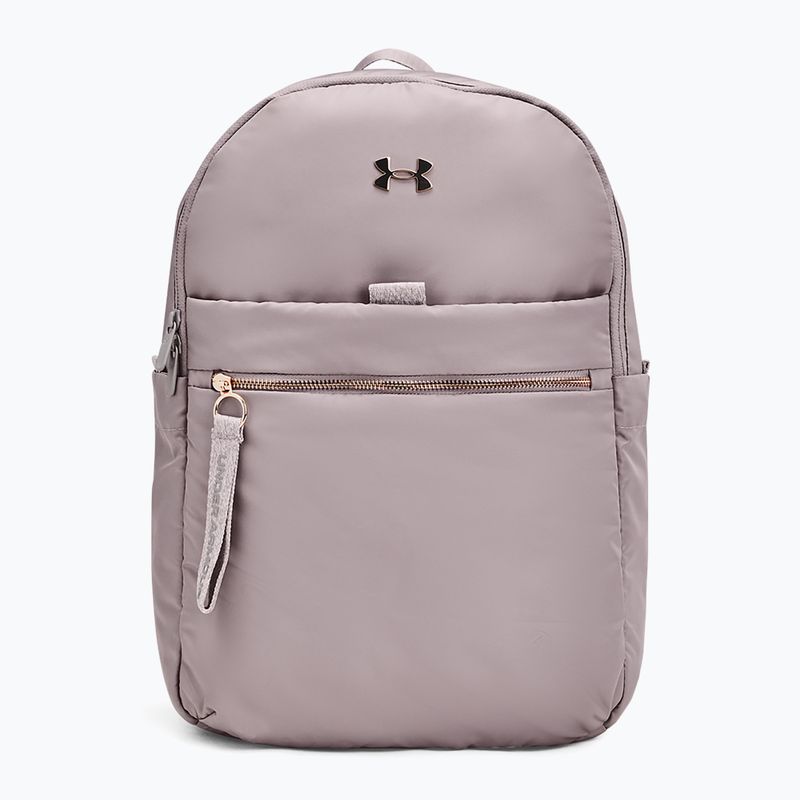 Női hátizsák Under Armour Studio Campus BP tetra grey / tetra grey / metallic rose gold