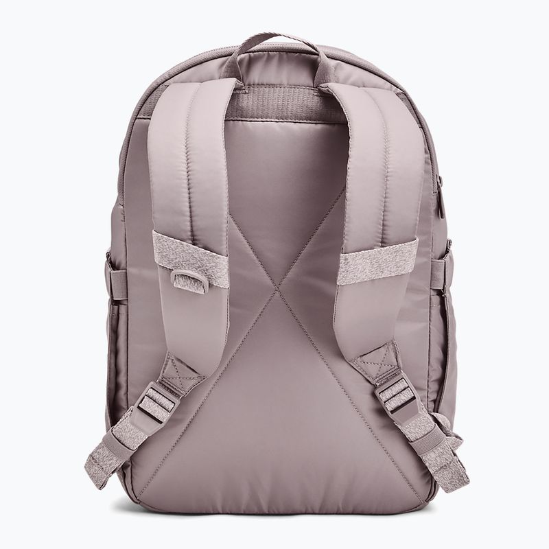 Női hátizsák Under Armour Studio Campus BP tetra grey / tetra grey / metallic rose gold 2