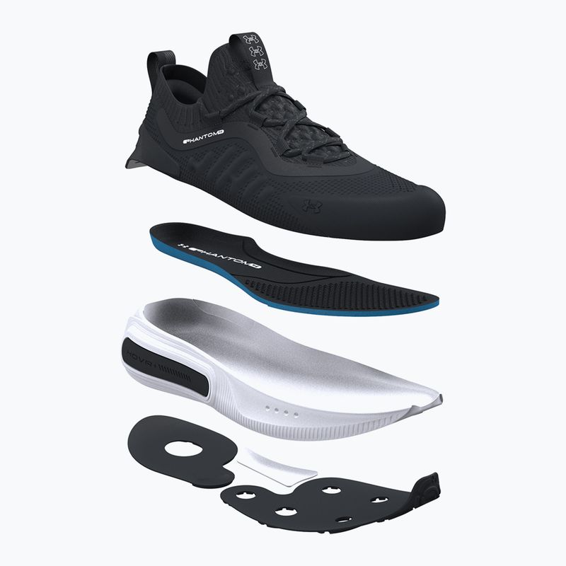 Női cipők Under Armour Phantom 4 fekete/antracit/fehér 15