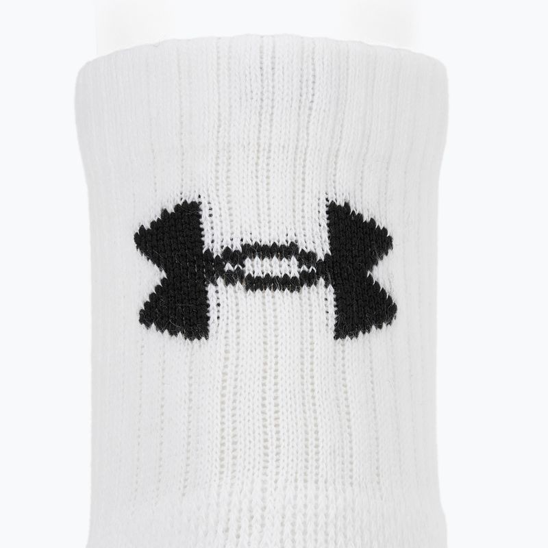 Zoknik Under Armour Training Cotton Quarter 3 pár white/white/black 3