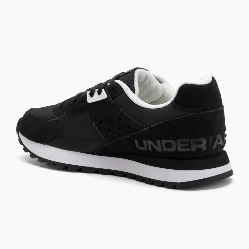 Férfi edzőcipő Under Armour Essential Runner fekete/fehér/fekete 3
