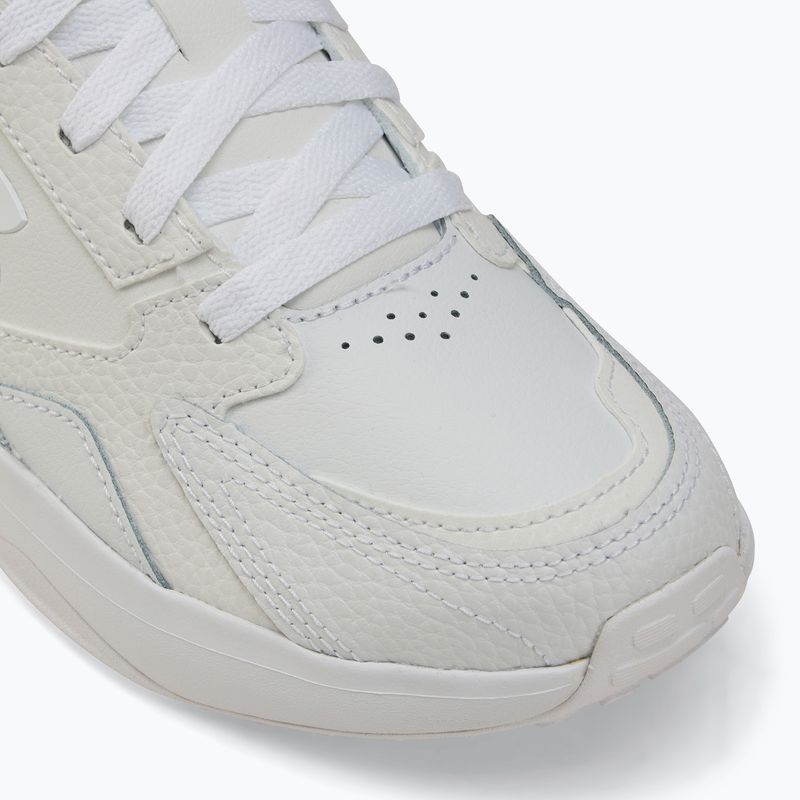 Under Armour Edge Leather fehér/fehér/halószürke férfi edzőcipő 7