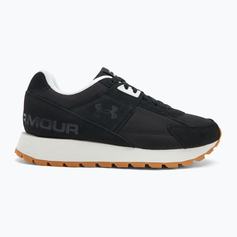 Női edzőcipő Under Armour Essential Runner fekete/fehér kvarc/fekete 2