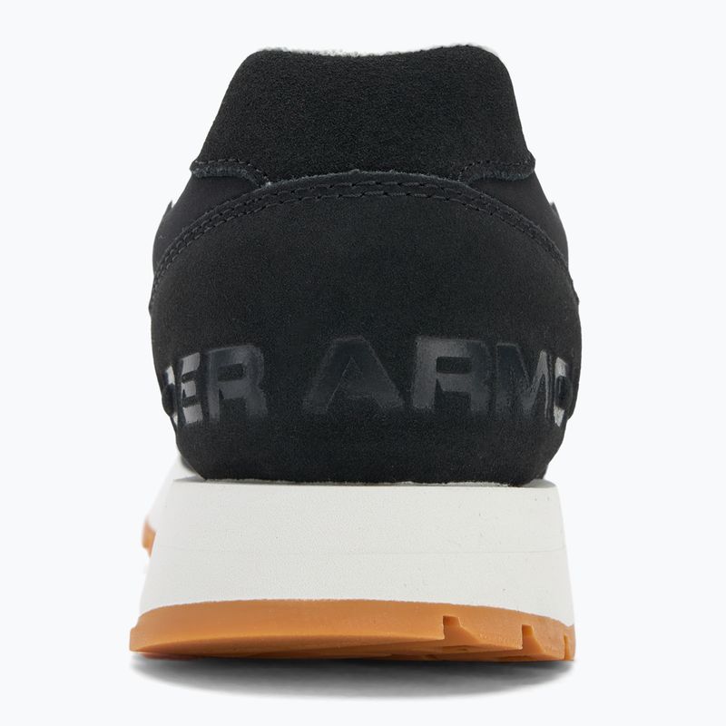 Női edzőcipő Under Armour Essential Runner fekete/fehér kvarc/fekete 6