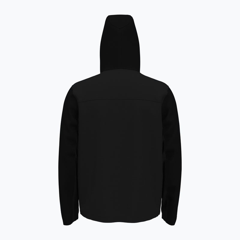 Férfi sportkabát Under Armour Shield Hooded black/white 2