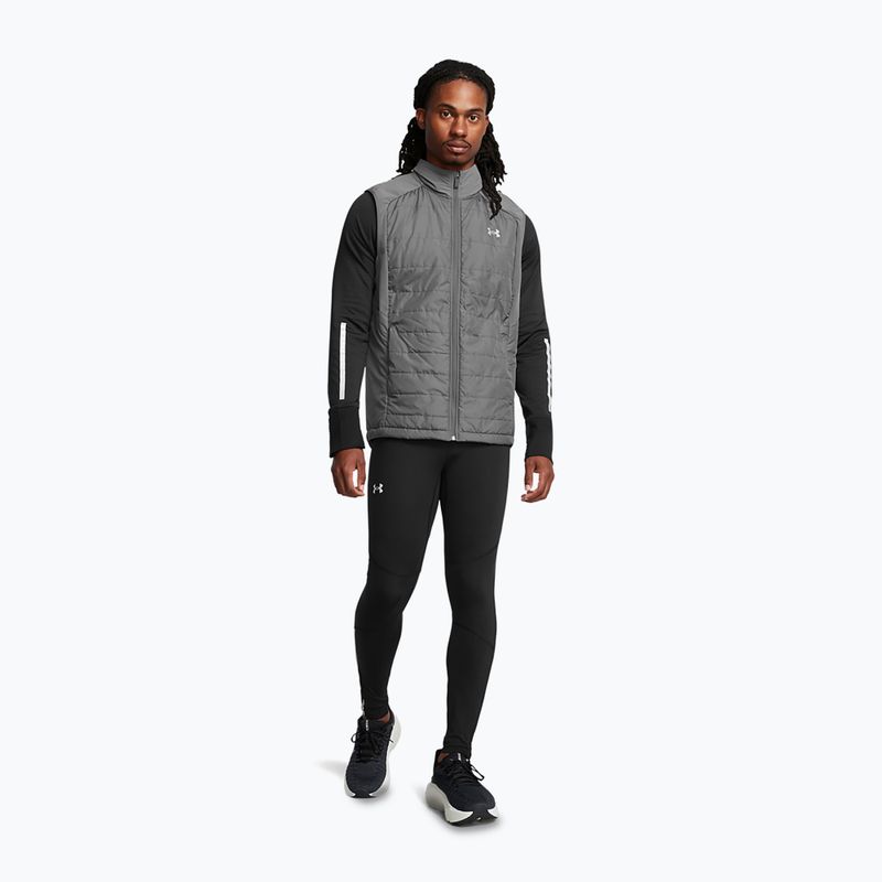 Férfi futómellény Under Armour Storm Session Run Vest castlerock/reflective