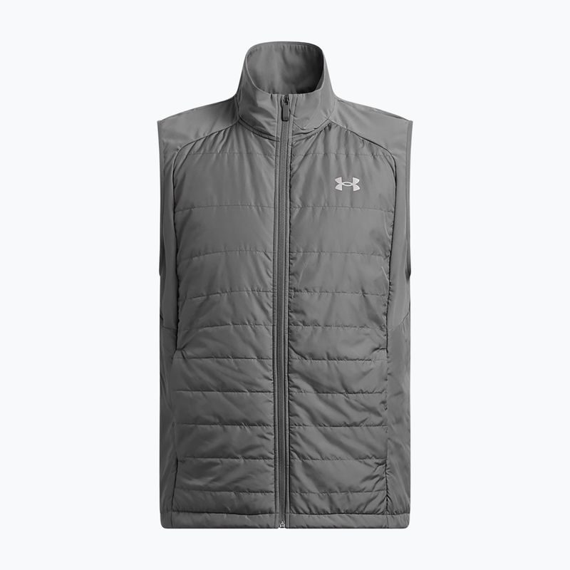 Férfi futómellény Under Armour Storm Session Run Vest castlerock/reflective 3