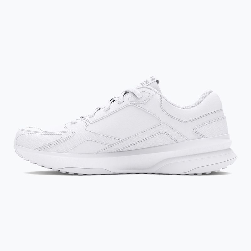 Under Armour Edge Leather fehér/fehér/fehér női edzőcipő 2