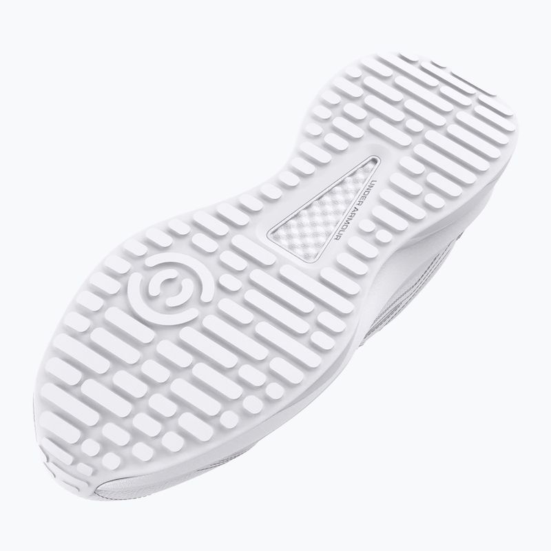 Under Armour Edge Leather fehér/fehér/fehér női edzőcipő 5