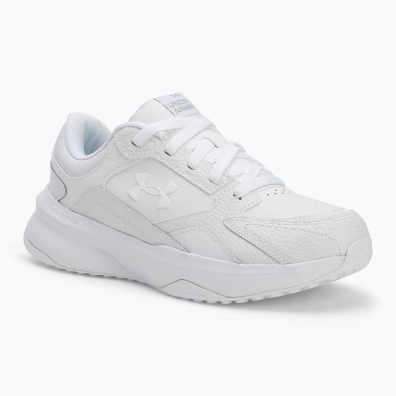 Under Armour Edge Leather fehér/fehér/fehér női edzőcipő