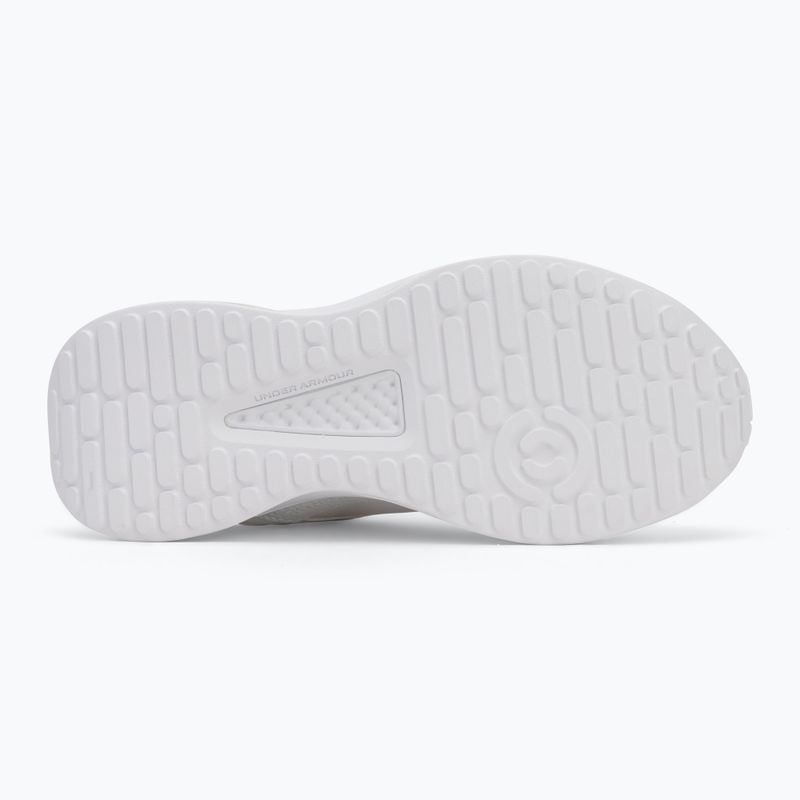 Under Armour Edge Leather fehér/fehér/fehér női edzőcipő 4