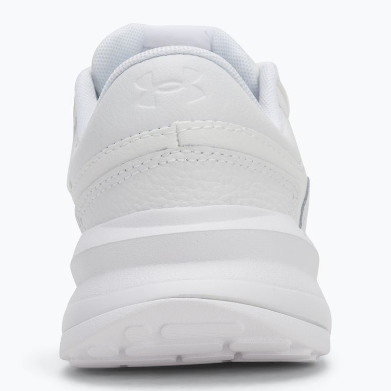 Under Armour Edge Leather fehér/fehér/fehér női edzőcipő 6