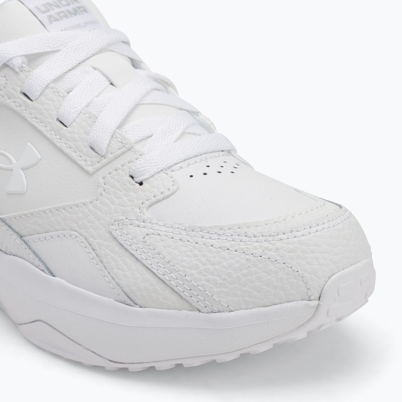 Under Armour Edge Leather fehér/fehér/fehér női edzőcipő 7