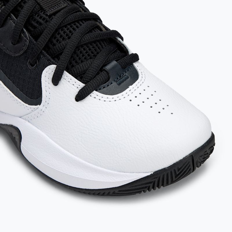 Under Armour GS Lockdown 7 gyermek kosárlabdacipő fehér/fekete/fekete 7