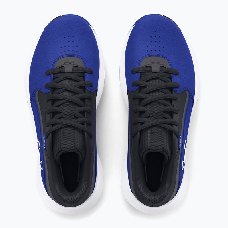 Under Armour GS Lockdown 7 team royal/fekete/fehér gyermek kosárlabda cipő 4