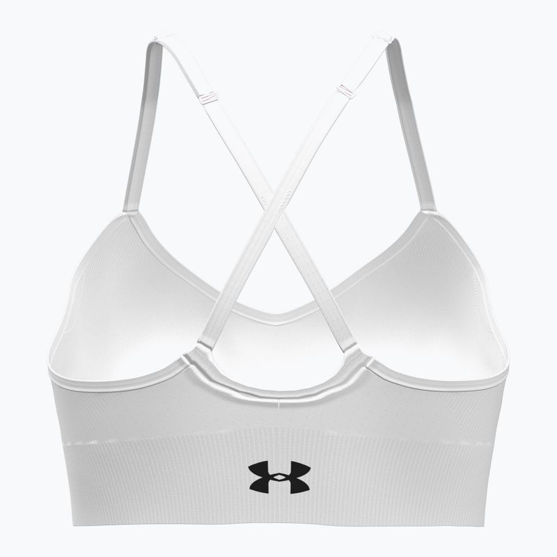 Sportmelltartó Under Armour Vanish Seamless Low white/black 2