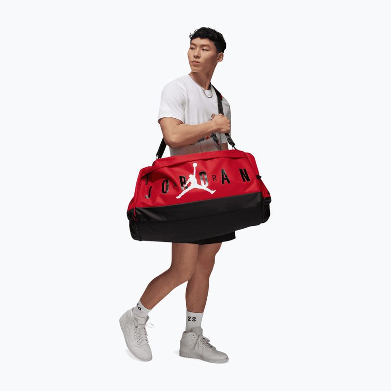 Edzőtáska Nike Jordan Jam Velocity Duffle gym 46 l red 9