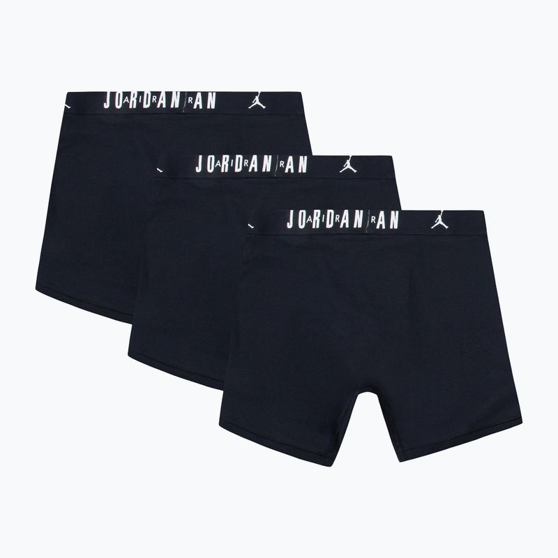 Férfi boxer nadrág  Jordan JHM Flight Cotton Core 3 pairs black 2