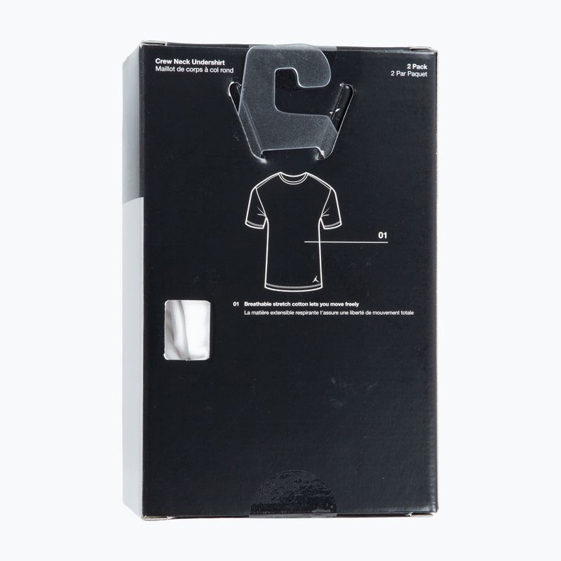 Férfi póló Nike Jordan JHM Flight Base Tee 2 pcs black/white 6