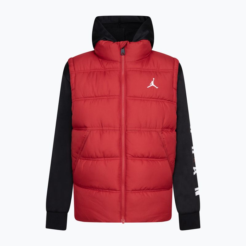 Kurtka dziecięca Nike Jordan Jdb 2 Fer gym red/black