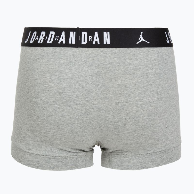 Férfi boxeralsó Nike Jrdan JHM Flight Cotton Trunk 3 pairs gym red/black 3