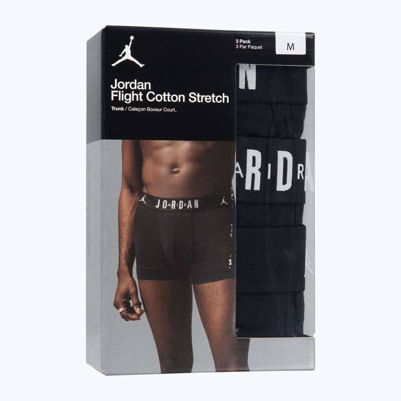 Férfi boxeralsó Nike Jrdan JHM Flight Cotton Trunk 3 pairs black 6