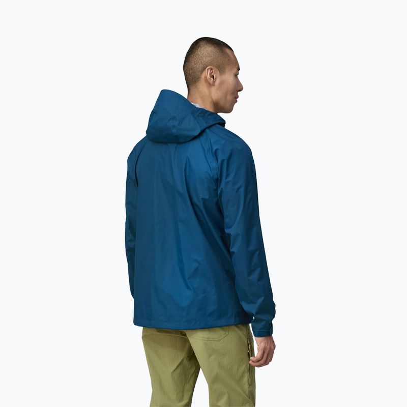 Férfi esőkabát Patagonia Torrentshell 3L Rain endless blue 2