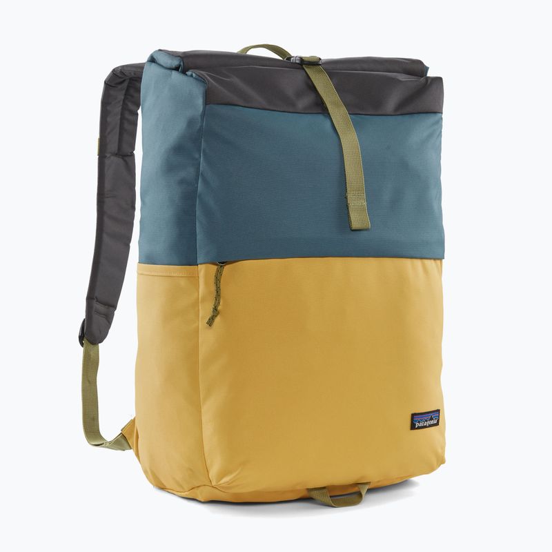 Városi hátizsák Patagonia Fieldsmith Roll Top Pack 30 l surfboard yellow/abalone blue