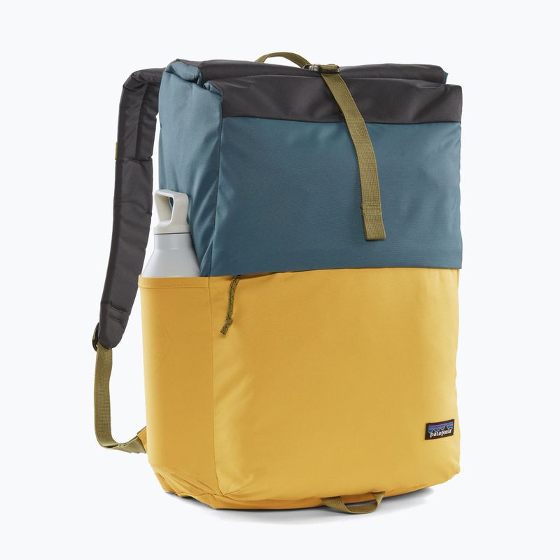 Városi hátizsák Patagonia Fieldsmith Roll Top Pack 30 l surfboard yellow/abalone blue 4