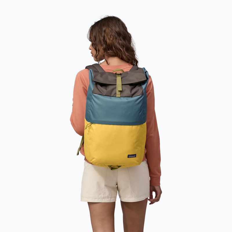 Városi hátizsák Patagonia Fieldsmith Roll Top Pack 30 l surfboard yellow/abalone blue 6