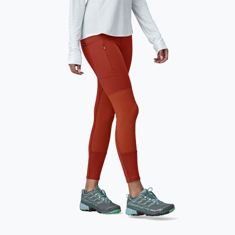 Női leggings Patagonia Pack Out Hike mangrove red