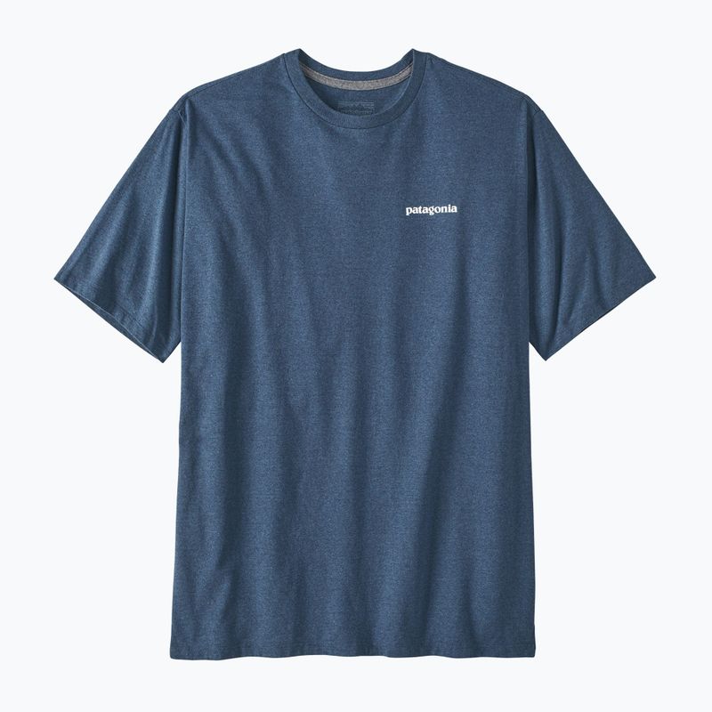 Férfi trekking póló Patagonia P-6 Logo Responsibili-Tee utility blue 3