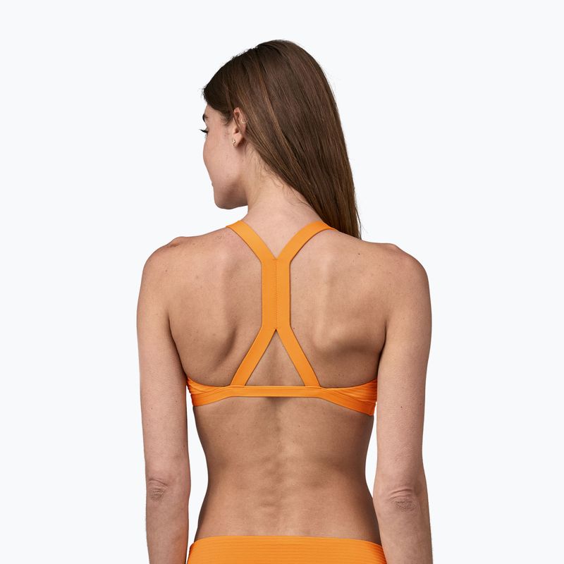 Fürdőruha felső Patagonia Bottom Turn Top ripple / kishu orange 3