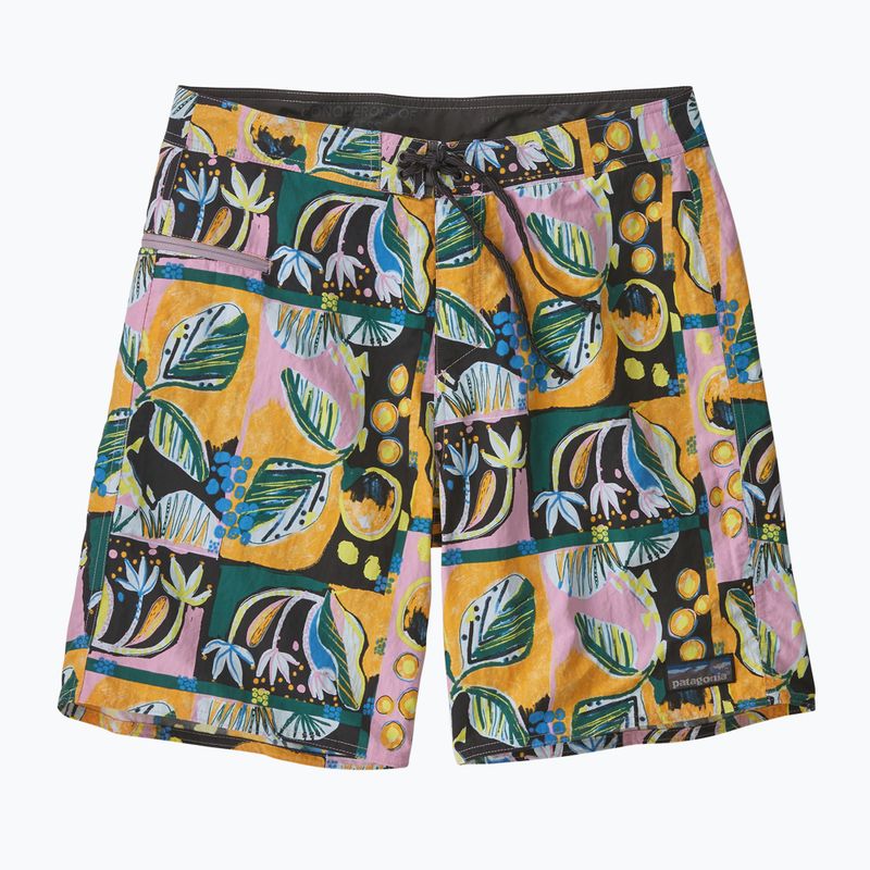 Férfi fürdősort Patagonia Wavefarer Boardshorts island seeds/milkweed mauve 3