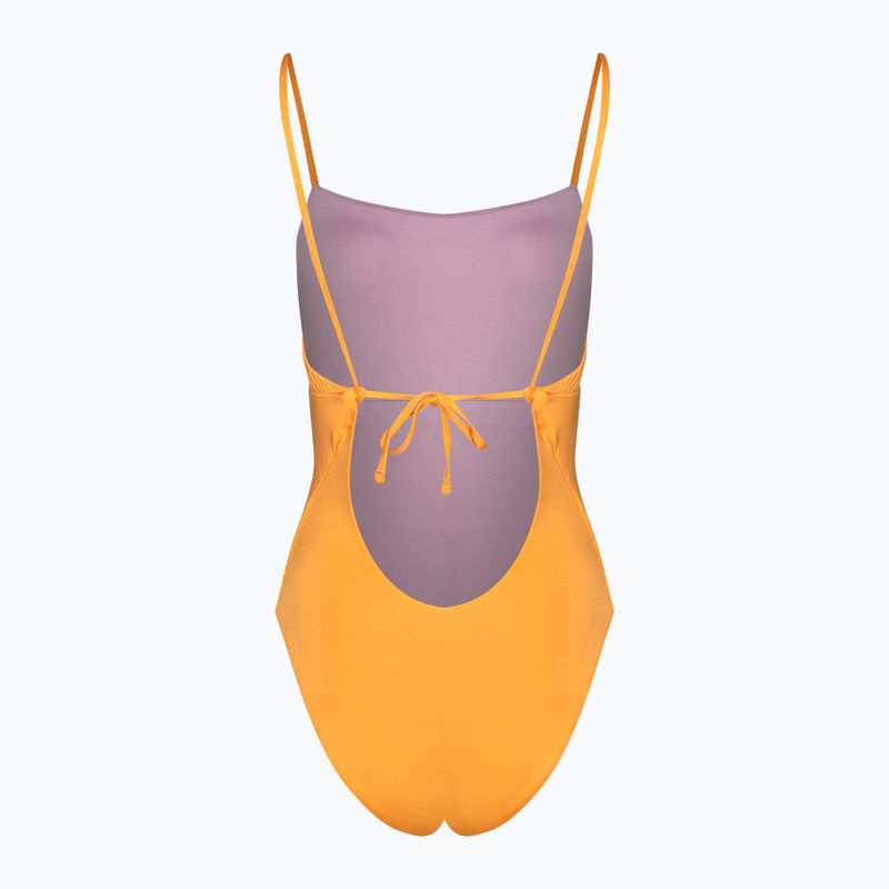 Női egyrészes fürdőruha Patagonia Reversible Sunrise Slide kishu orange 2