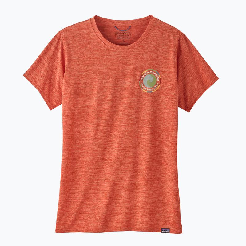 Női póló Patagonia Cap Cool Daily Graphic Shirt unity fitz/pimento red x-dye 3