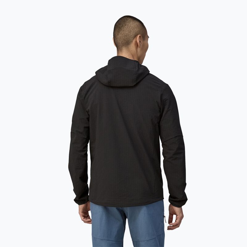 Férfi Patagonia R1 TechFace Hoody fekete 3