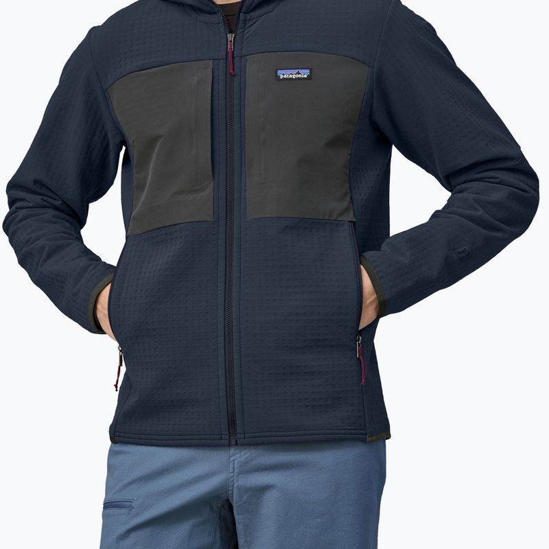 Férfi Patagonia R2 TechFace softshell dzseki új navy 6