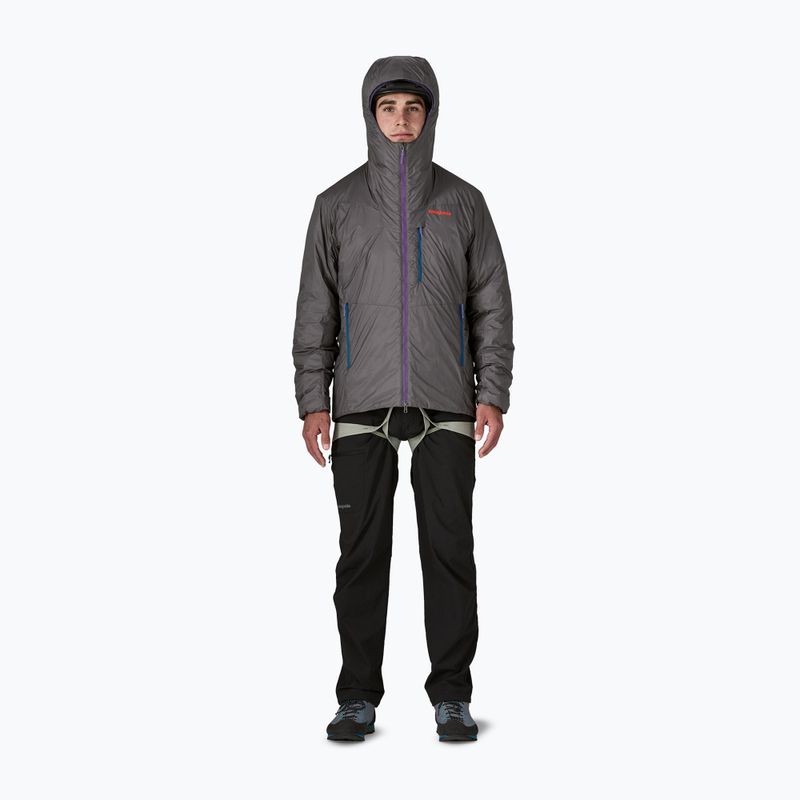Férfi pehelykabát Patagonia DAS Light Hoody forge grey 2